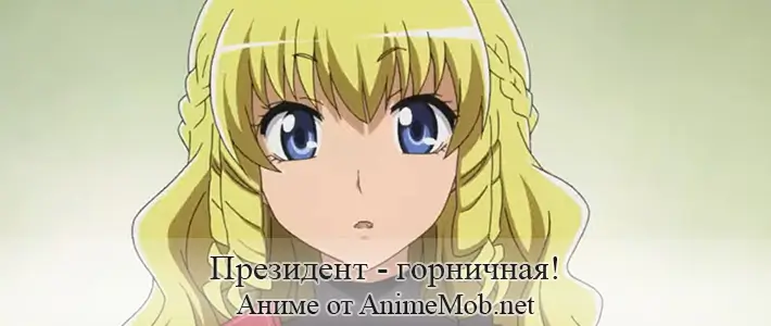 Президент - горничная!